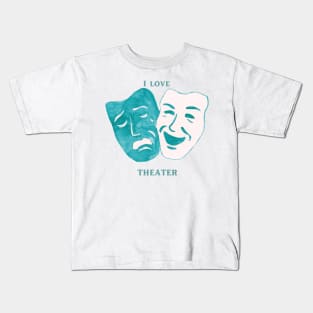 theatre lovers , actor Kids T-Shirt